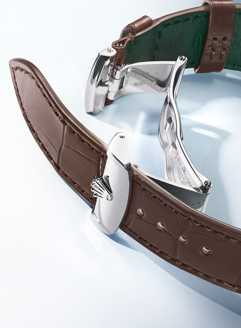 Rolex Perpetual 1908: cinturino in pelle