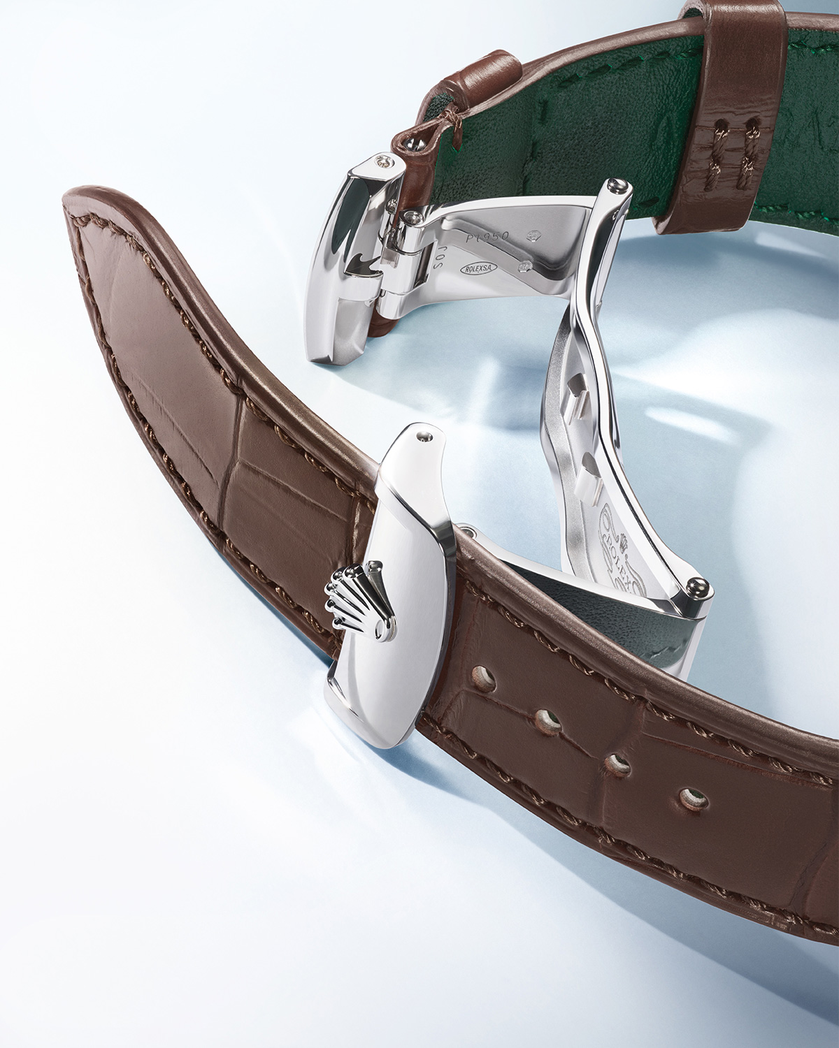 Rolex Perpetual 1908: cinturino in pelle