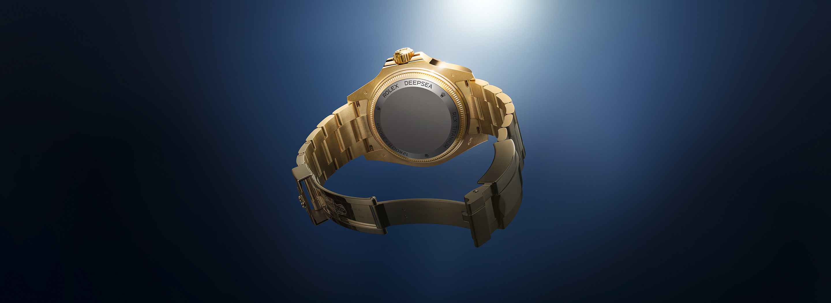 Rolex Deepsea: fondello in titanio RLX