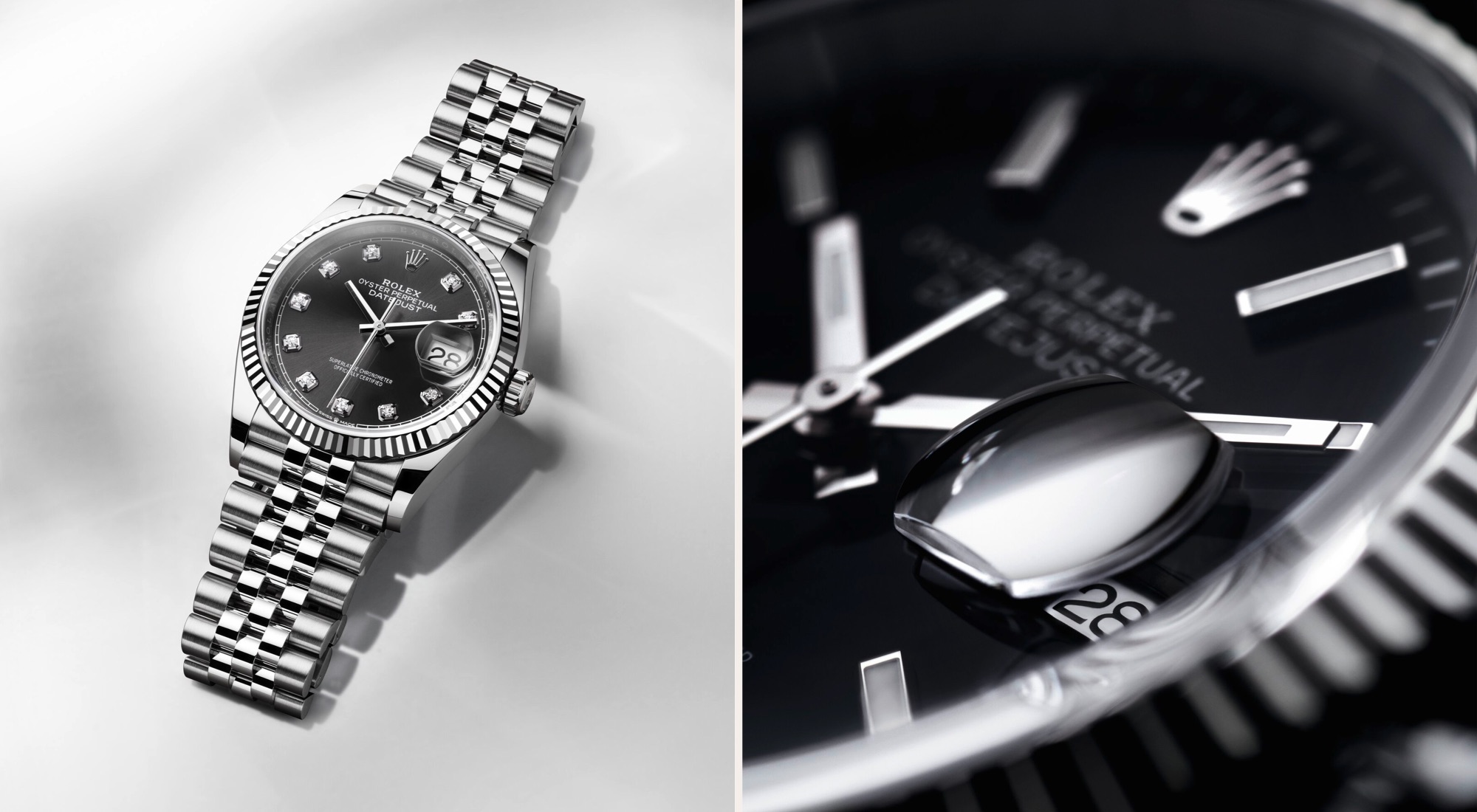 Rolex Datejust: la lente d'ingrandimento Cyclope