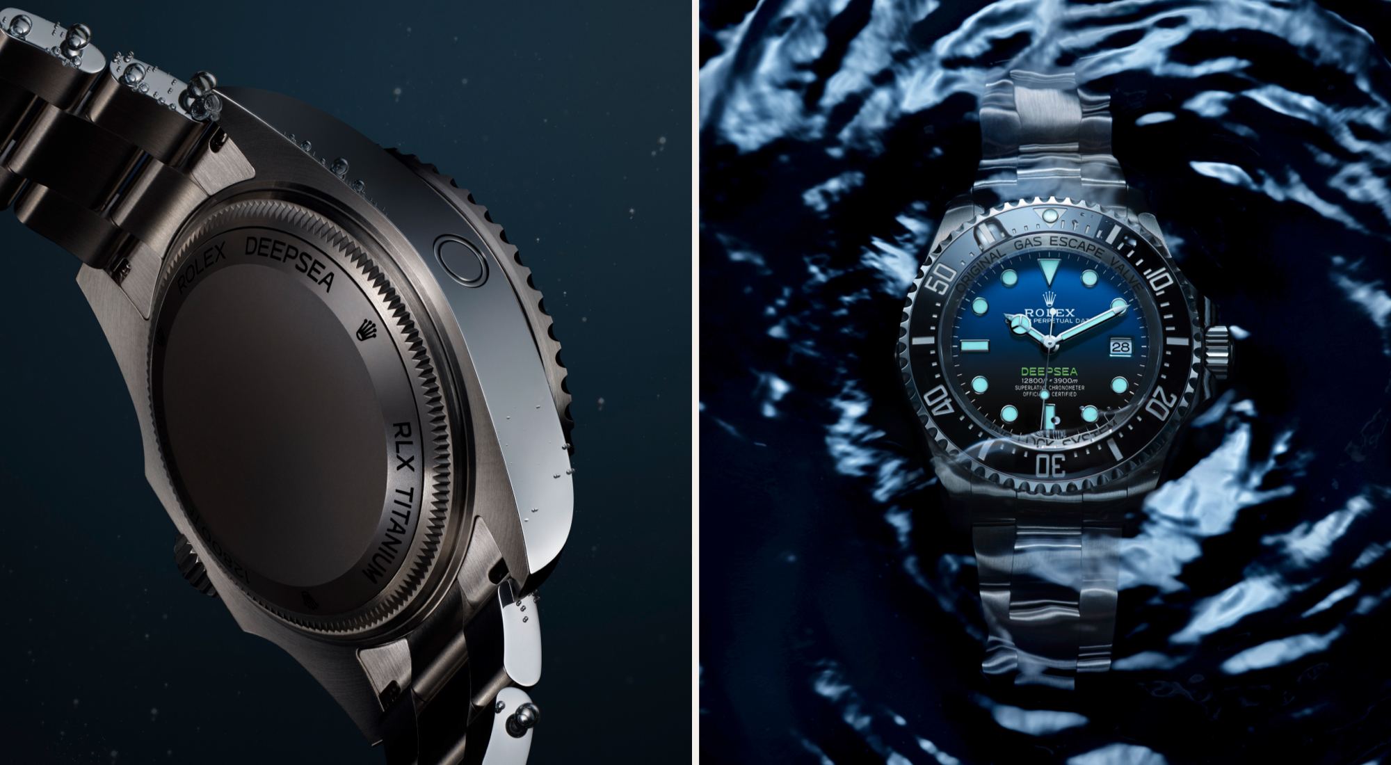 Rolex Deepsea: valvola per la fuoriuscita dell'elio