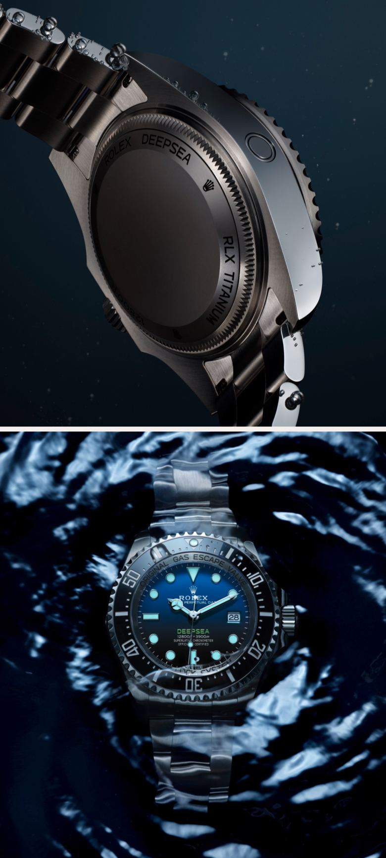 Rolex Deepsea: valvola per la fuoriuscita dell'elio