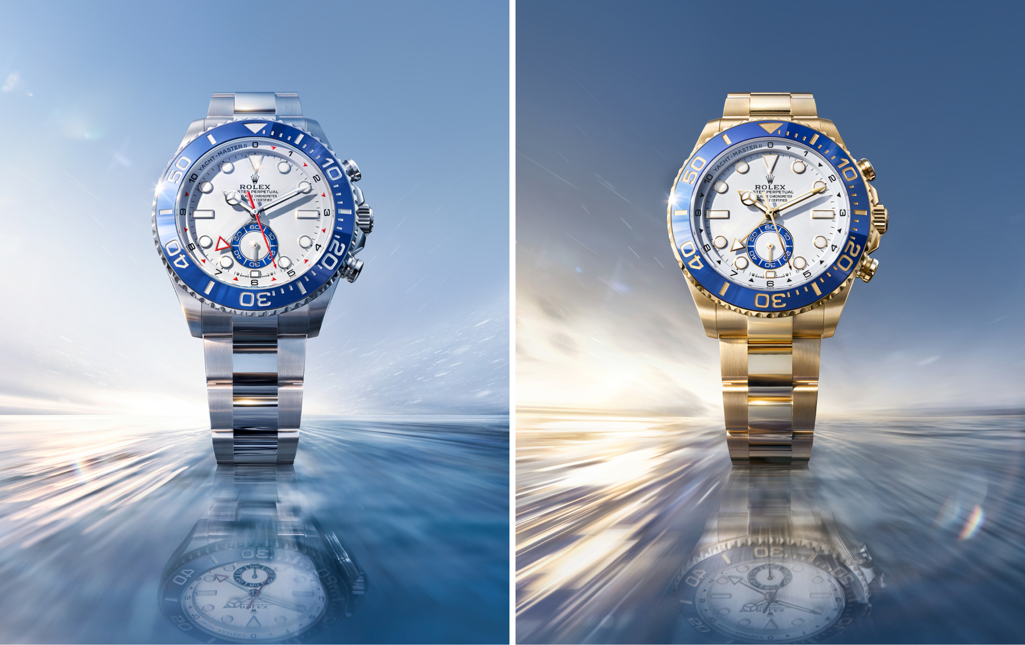 Rolex Yacht-Master II: calibri Perpetual 2236 e 3235