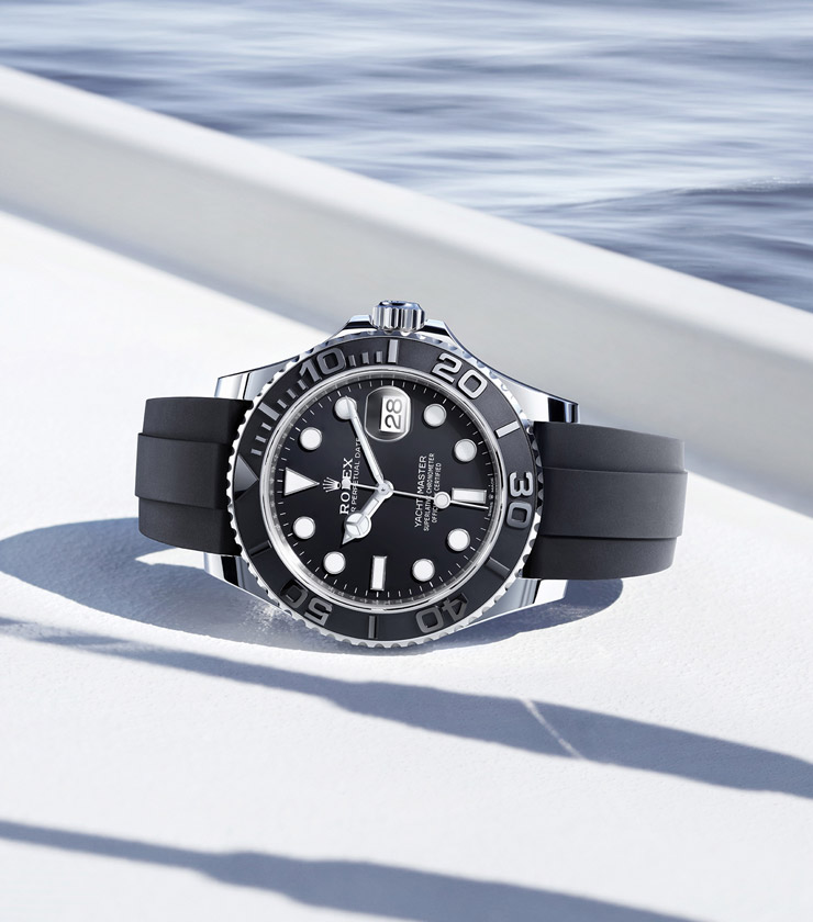 Rolex Yacht-Master: marcata finitura satinata tecnica