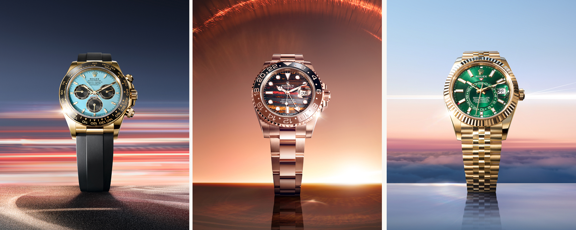 Quadranti esclusivi Rolex 2025 - Daytona, GMT-Master II, Sky-Dweller da Gioielleria Stedile