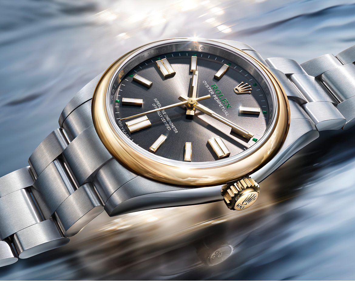 Orologi Oyster Perpetual 41 di Rolex: Quadrante ardesia - Un omaggio ai cent’anni dell’Oyster