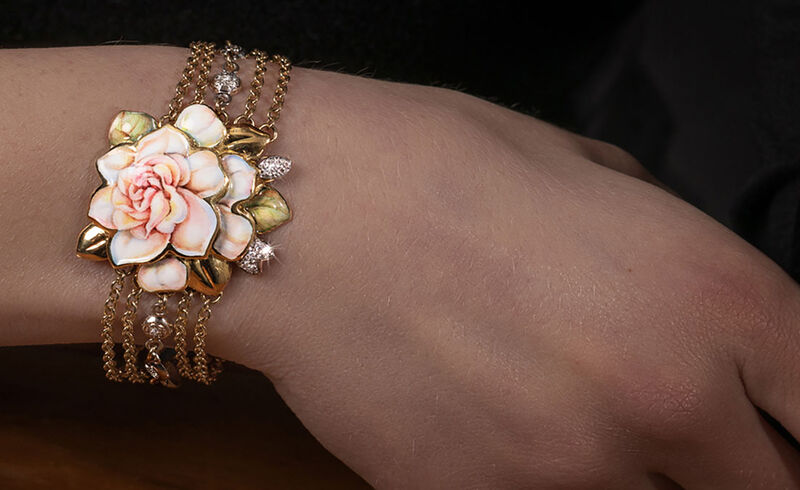 Gabriella Rivalta - Il gioiello diventa tela