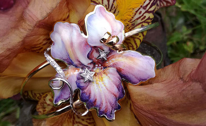 Gabriella Rivalta | Il gioiello diventa tela